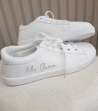 Personalised Bride Trainers