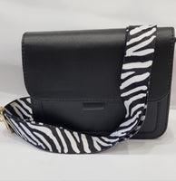 INITIAL CROSSBODY BAG WITH CHANGEABLE STRAP