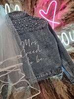 PERSONALISED WEDDING DENIM JACKET