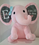 PERSONALISED ELEPHANT SOFT TOY (27CM)