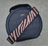 PERSONALISED CROC SKIN MONOGRAM BAG