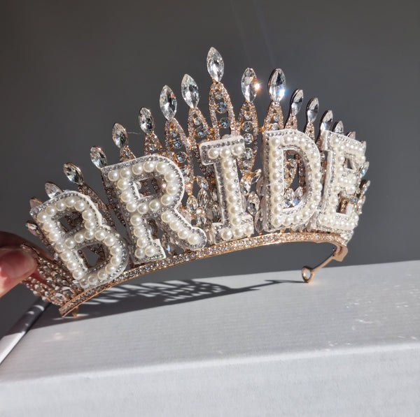 BRIDE RHINESTONE CROWN