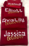 PERSONALISED CANDY CANE CHRISTMAS JUMPER