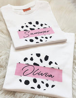 DALMATION NAME T-SHIRT