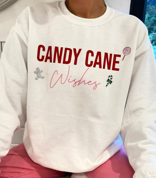 CANDY CANE SWEATHIRT