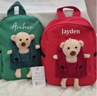 PERSONALISED TEDDY BACKPACK