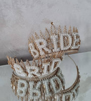 BRIDE RHINESTONE CROWN